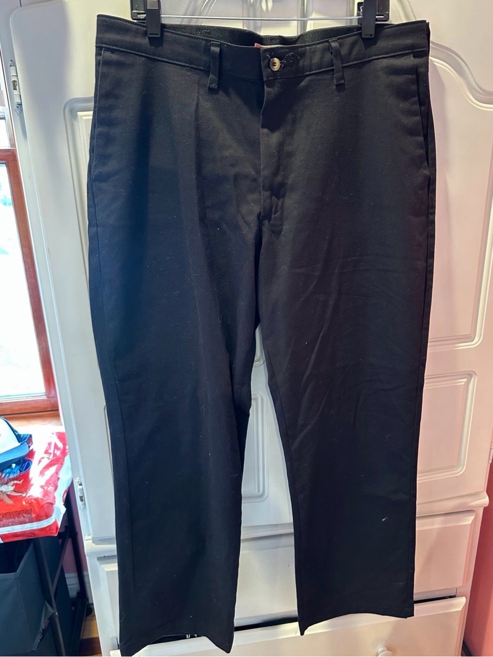 Wrangler Men’s Black Dress Pants – 38x30 – Very Good Condition